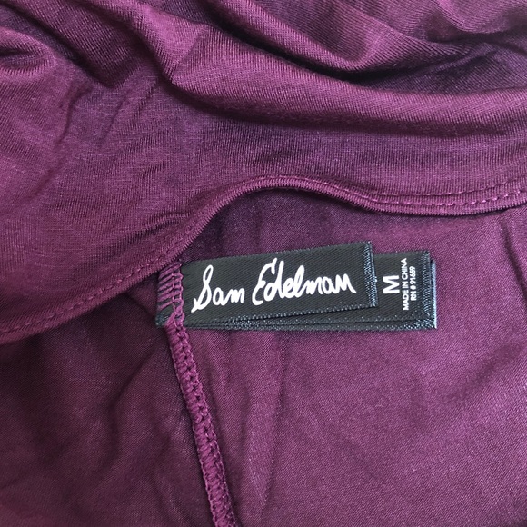 Sam Edelman Prune Boatneck Long Sleeve Bodysuit M - Picture 8 of 9